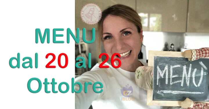 COSA CUCINARE DAL 20 26 ottobre