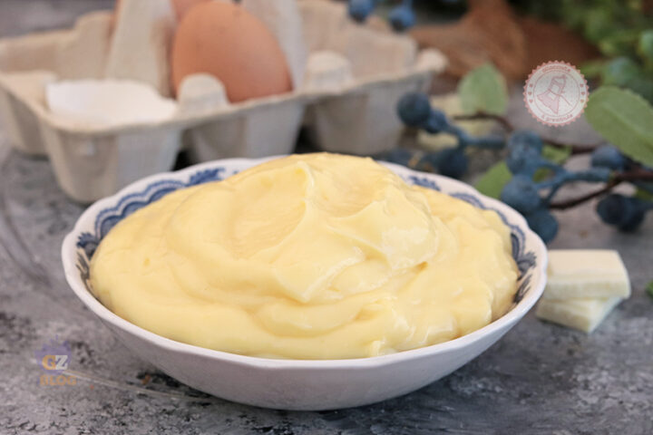 Crema pasticcera al cioccolato bianco
