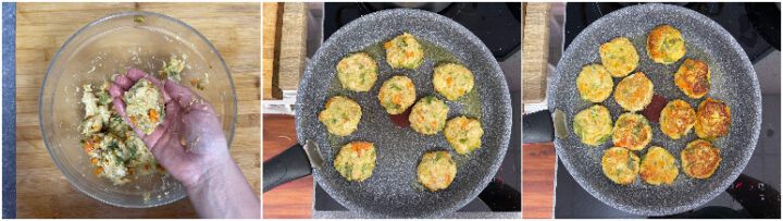 POLPETTE ZUCCHINE E CAROTE