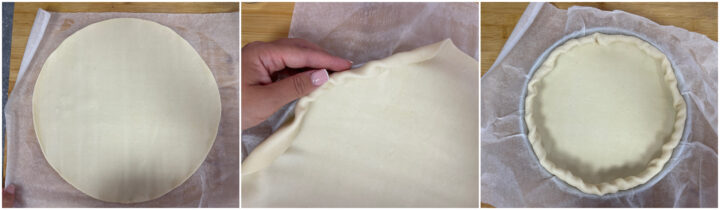 Sfogliata pesche e amaretti