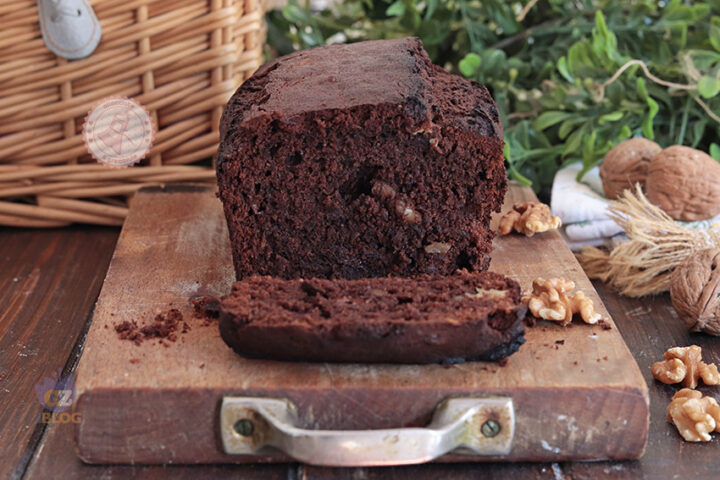 banana bread al cioccolato