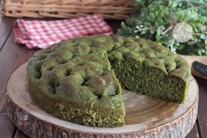 focaccia con gli spinaci