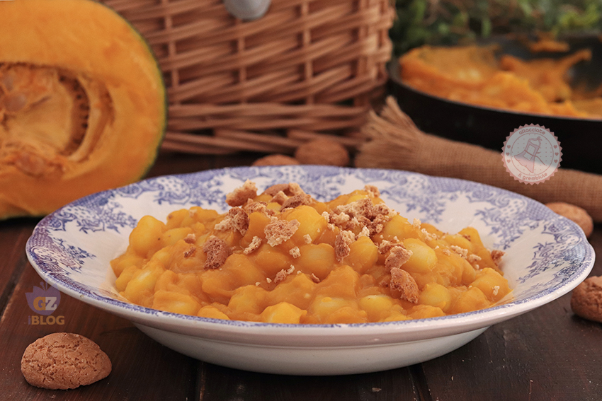 gnocchi zucca e amaretti