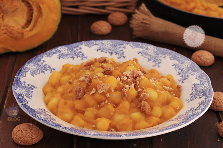 gnocchi zucca e amaretti