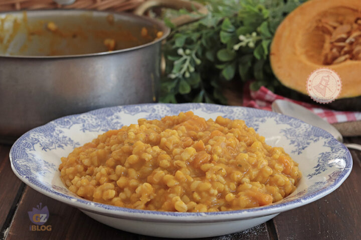 Orzotto alla zucca