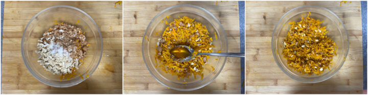Fagottini zucca e amaretti