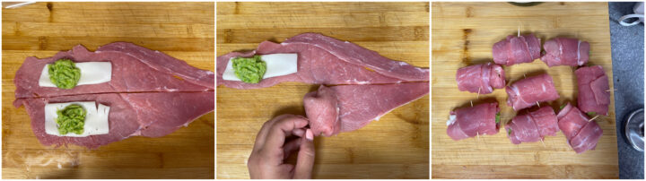 INVOLTINI CARNE E ZUCCHINE