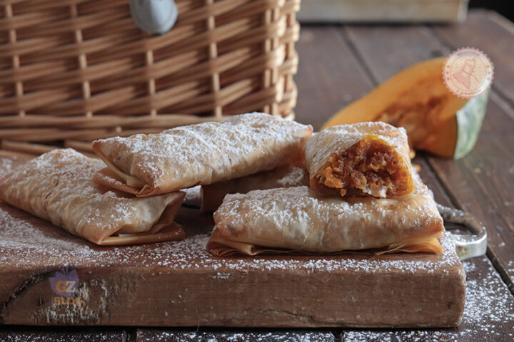 Fagottini zucca e amaretti