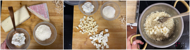 Risotto ai 4 formaggi