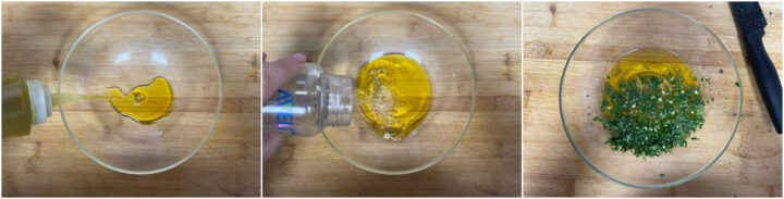 Spiedini di pesce gamberi e calamari