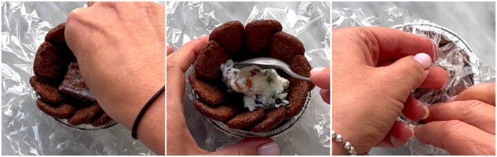 Tortine natalizie di pavesini