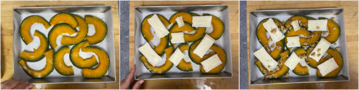 zucca e brie al forno