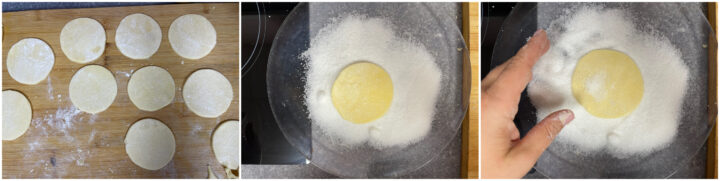 Biscotti russi al formaggio