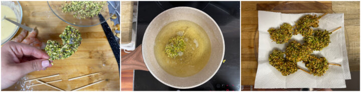 Gamberi ai pistacchi