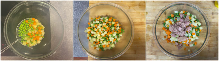 Insalata russa con tonno