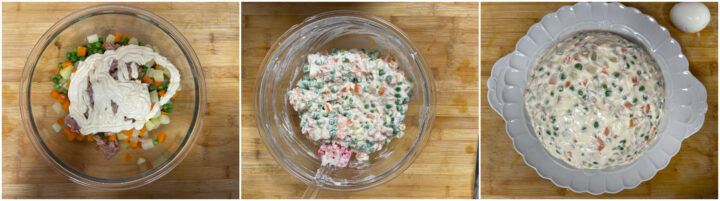 Insalata russa con tonno