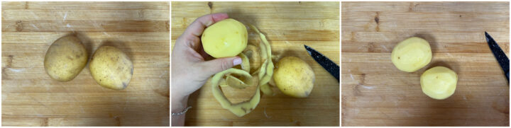 Rose di patate e pancetta