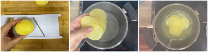 Rose di patate e pancetta