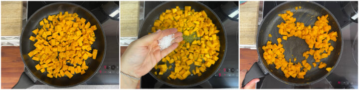 Sbriciolata di zucca e patate
