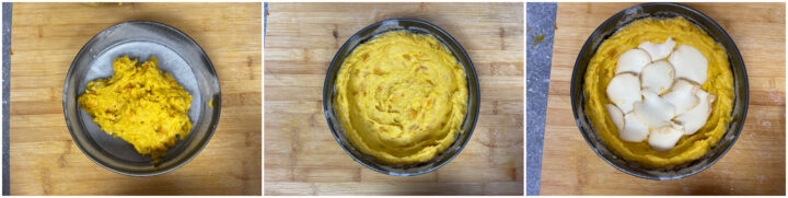 Sbriciolata di zucca e patate