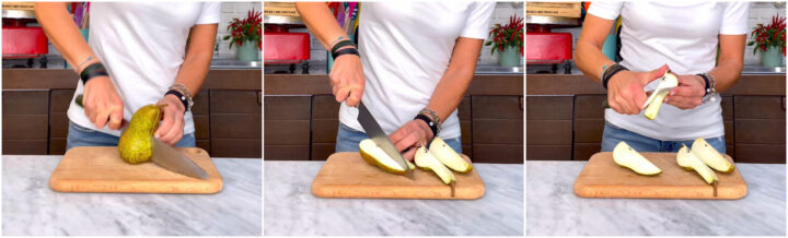 Sfogliata gorgonzola pere e noci