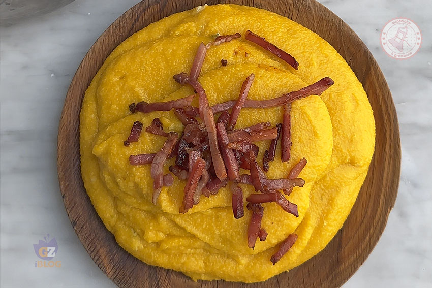 polenta zucca e gorgonzola
