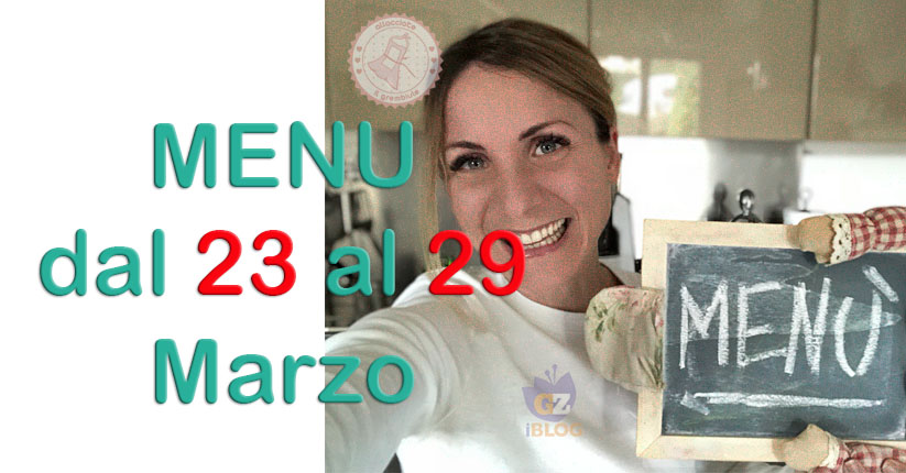 cosa cucinare dal 23 all 29 marzo