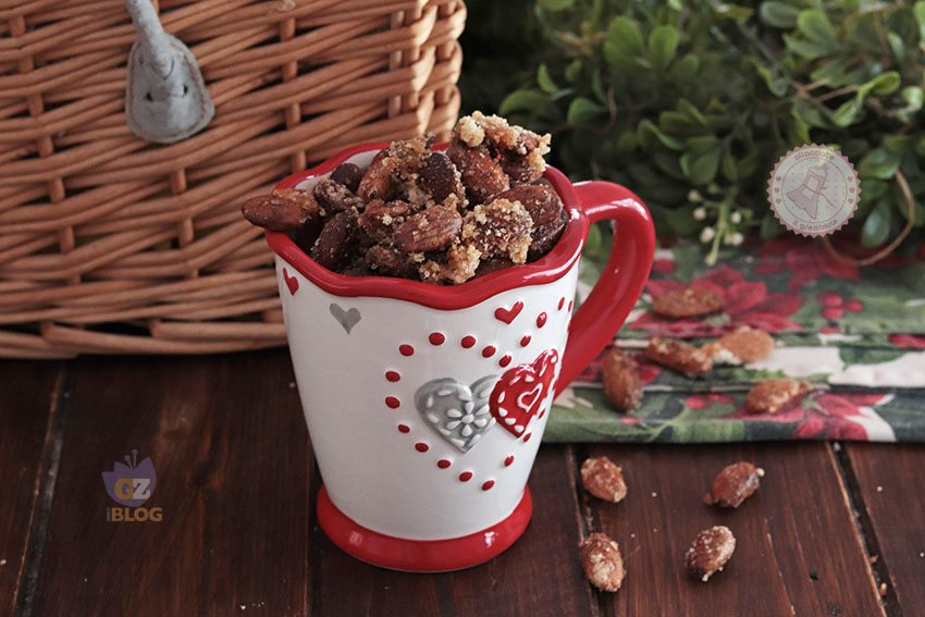 mandorle pralinate in friggitrice ad aria