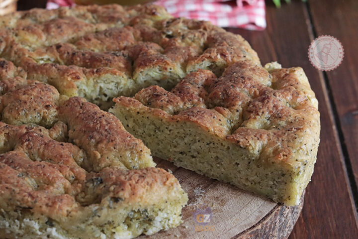focaccia con i broccoli