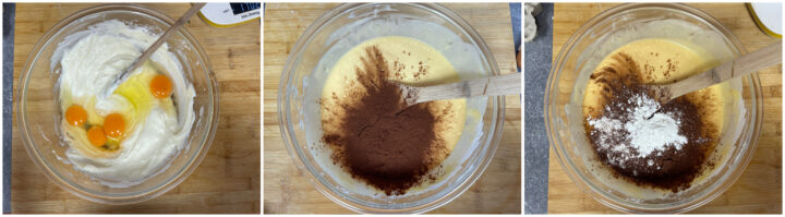 Cheesecake basca al cioccolato