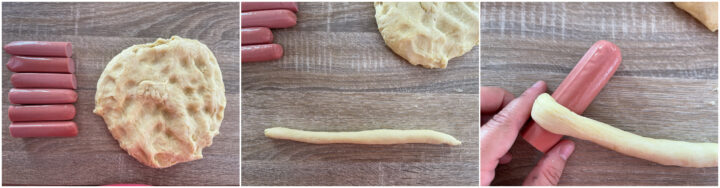 ROLLO CON WURSTEL