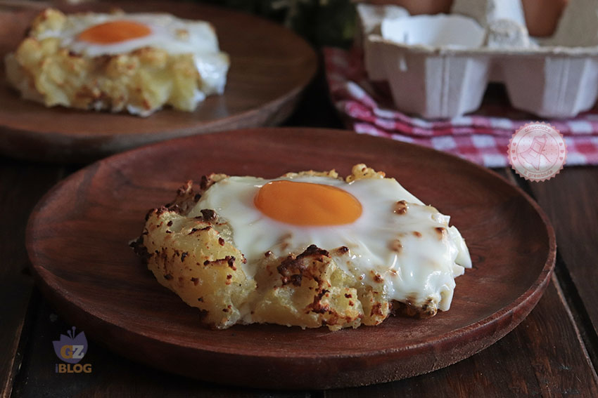 Cestini di patate e uova