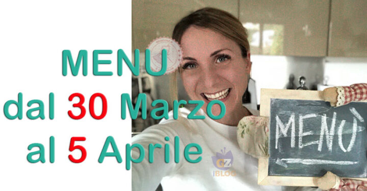 cosa cucinare dal 30 marzo al 5 aprile
