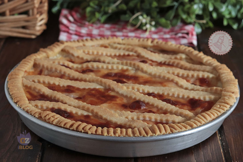 crostata salata prosciutto e provola
