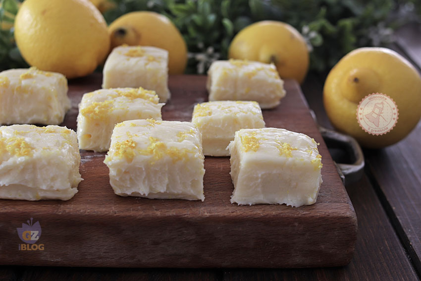 Fudge al limone