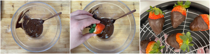 Fragole al cioccolato