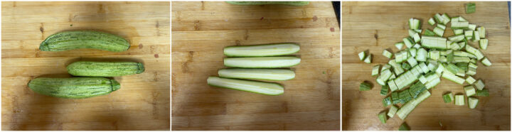 Pollo e zucchine al curry