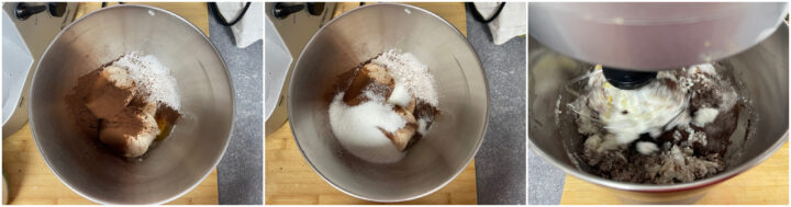 Torta di ricotta e cacao senza farina