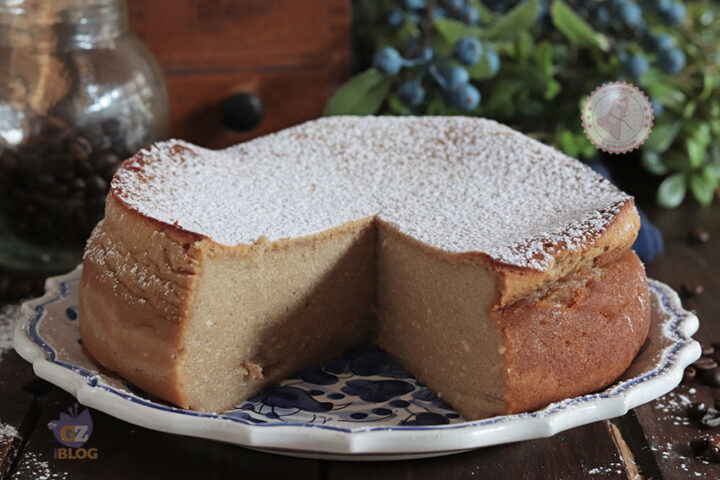 torta ricotta e caffè senza farina