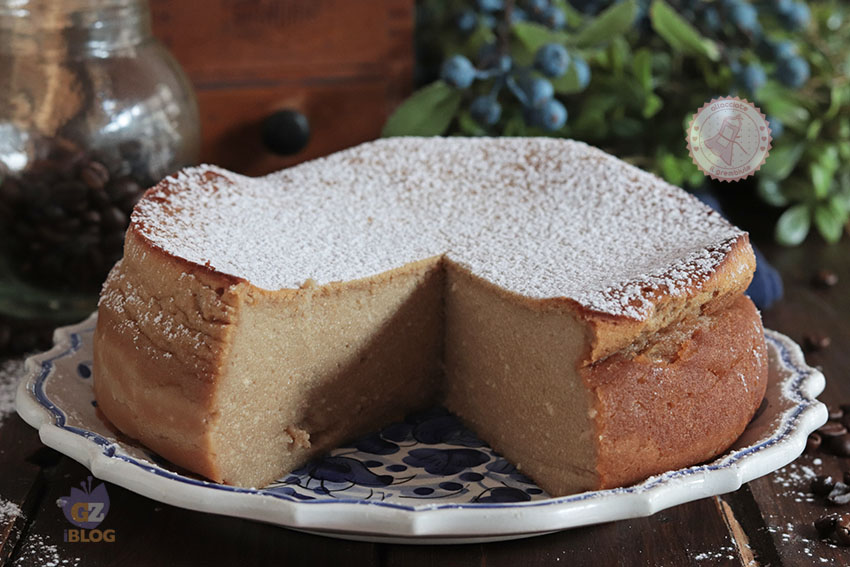 torta ricotta e caffè senza farina