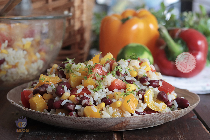 Insalata di riso messicana