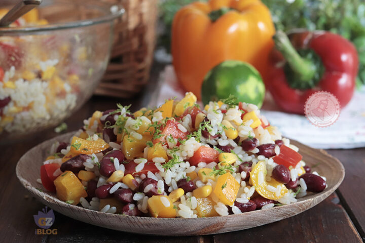 Insalata di riso messicana