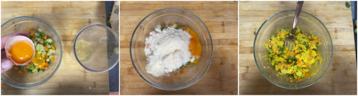 Frittatine di verdure al forno