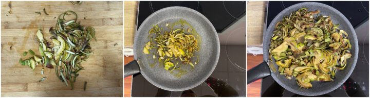 Pasta con crema di carciofi