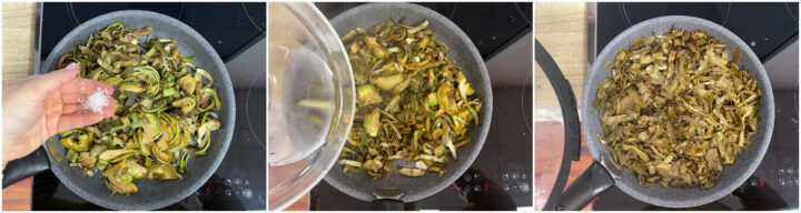 Pasta con crema di carciofi