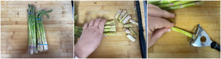 Come pulire gli asparagi