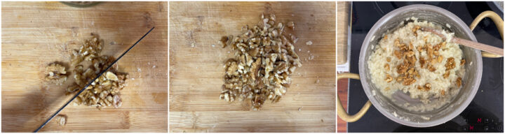 Risotto gorgonzola e noci cremoso