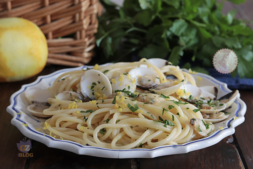 Spaghetti vongole e limone