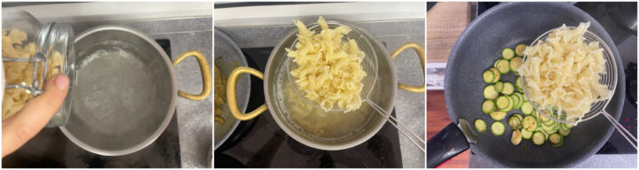 Pasta zucchine philadelphia