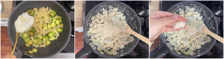 Pasta zucchine philadelphia